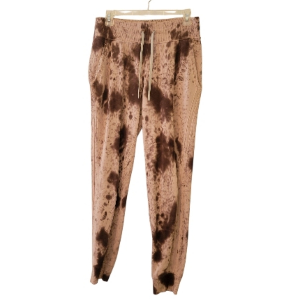 Lululemon Warm Down Joggers Marble Dye Size 6